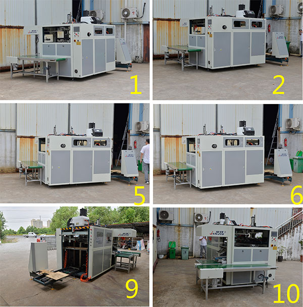 全自動連體蓋紙盒鞋盒機 全自動連(lián)體蓋紙盒鞋盒機