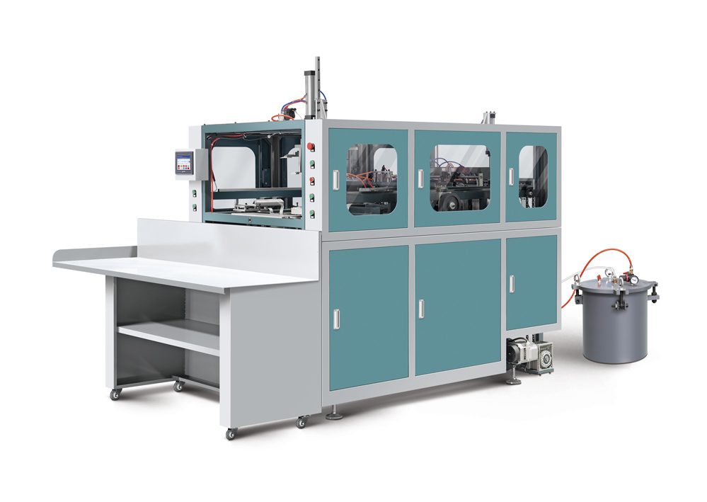 全自動天地蓋（gài）盒成型機
